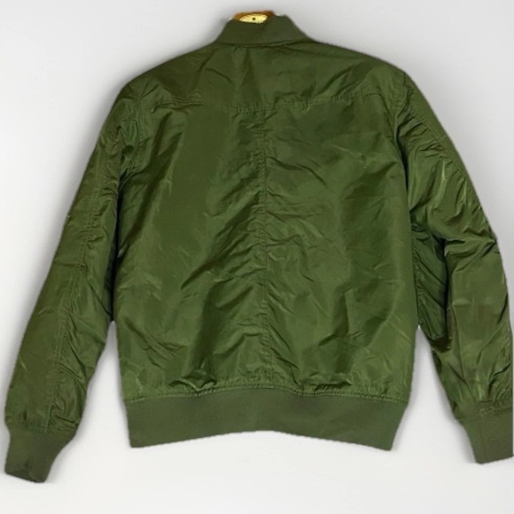 Vintage SWITCH REMARKABLE ZIP UP BOMBER JACKET MONEY DESIGN Unisex M - Picture 2 of 9